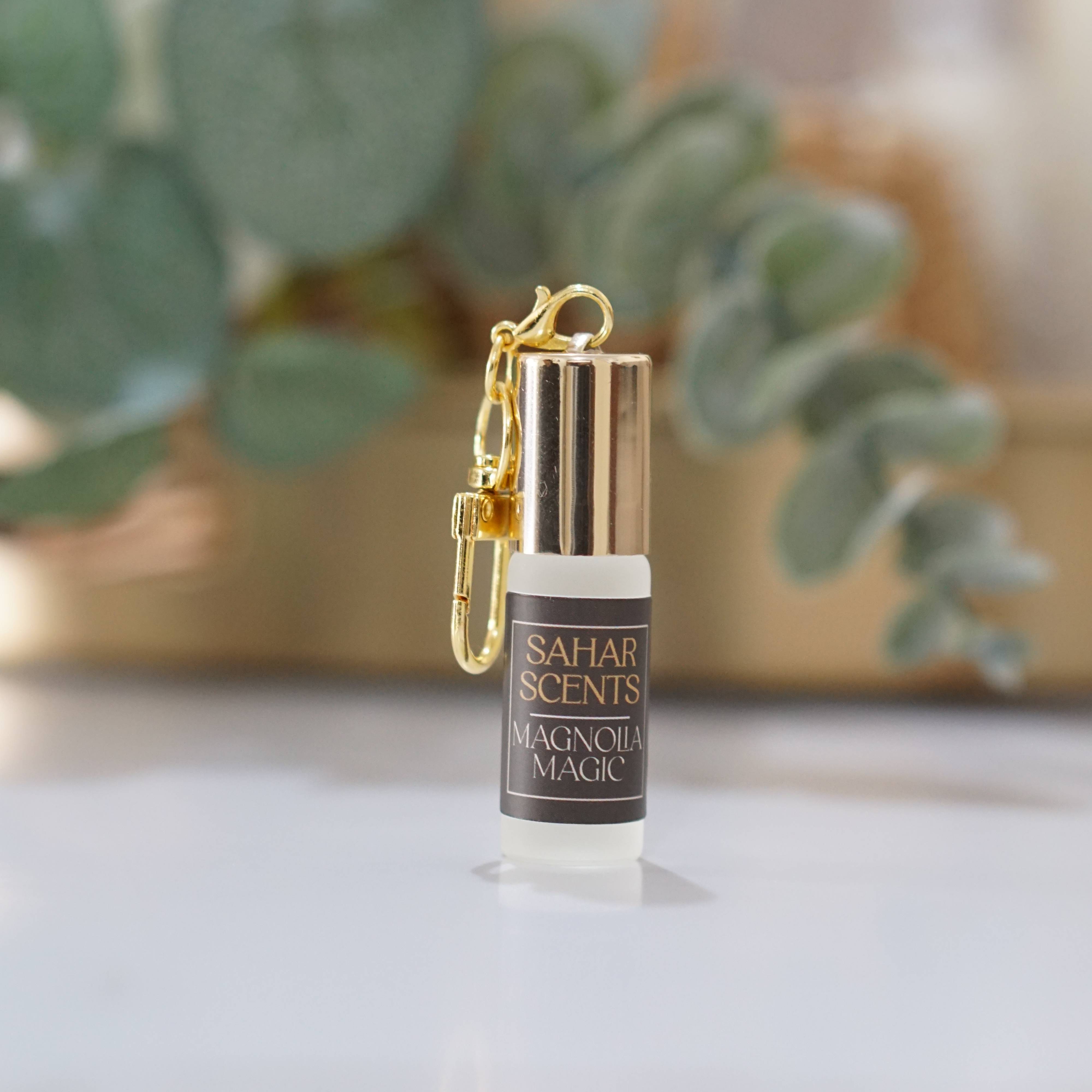 Magnolia Magic Perfume Keychain