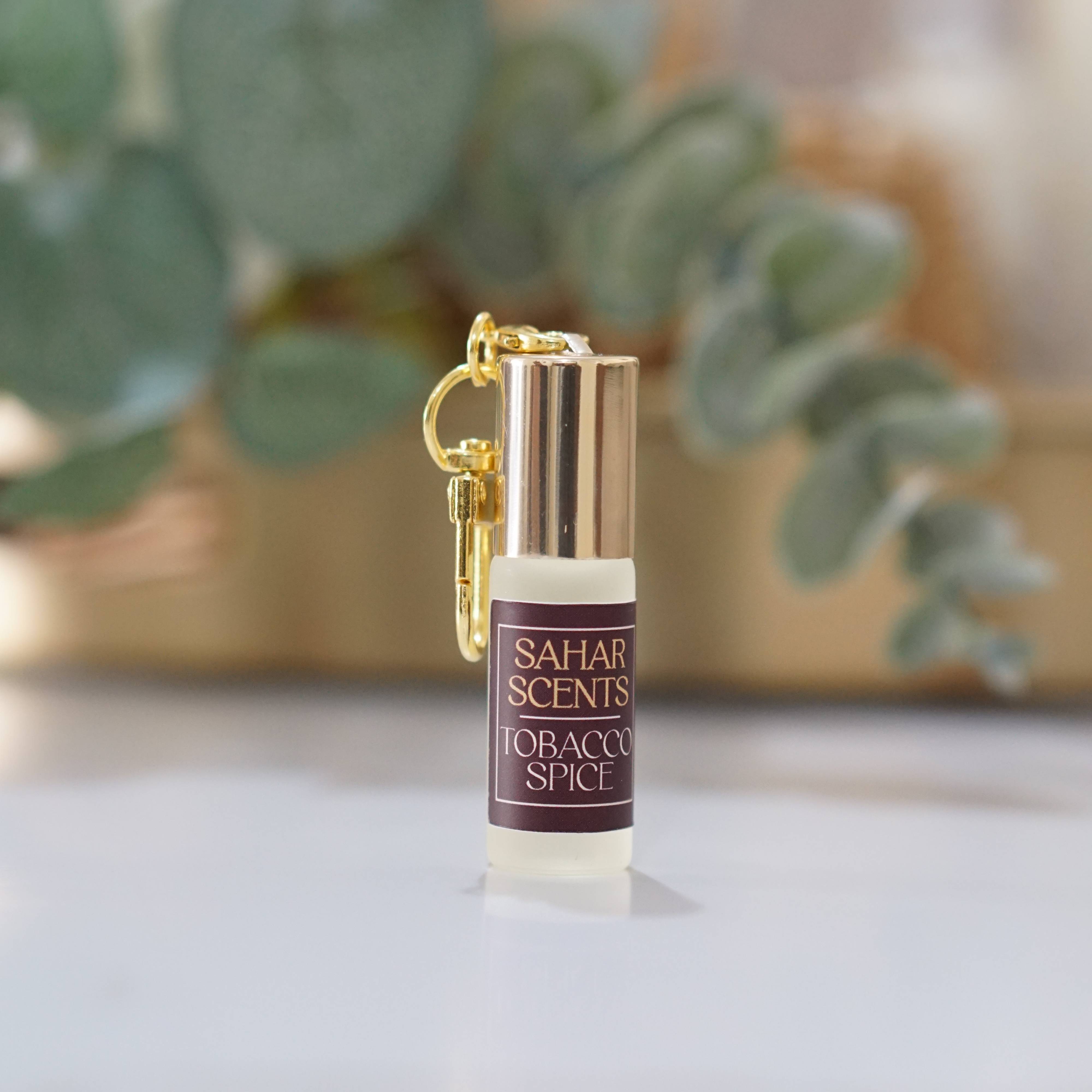 Tobacco Spice Perfume Keychain